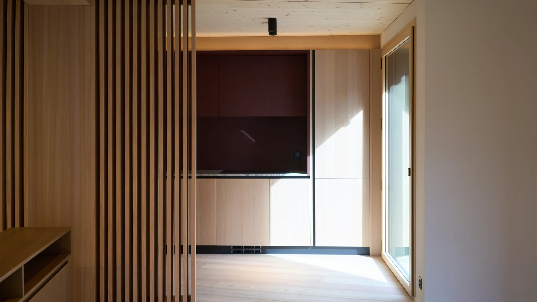 Séjour lumineux d’un appartement contemporain